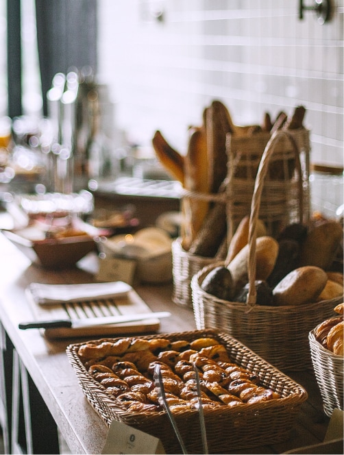 Bakery counter