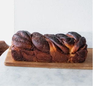 Chocolate babka loaf